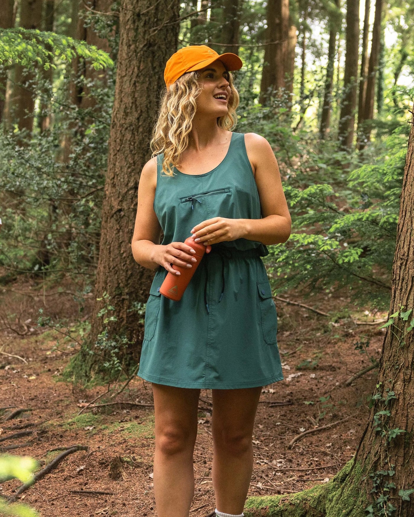 Trail Cargo Dress - Deep Ocean